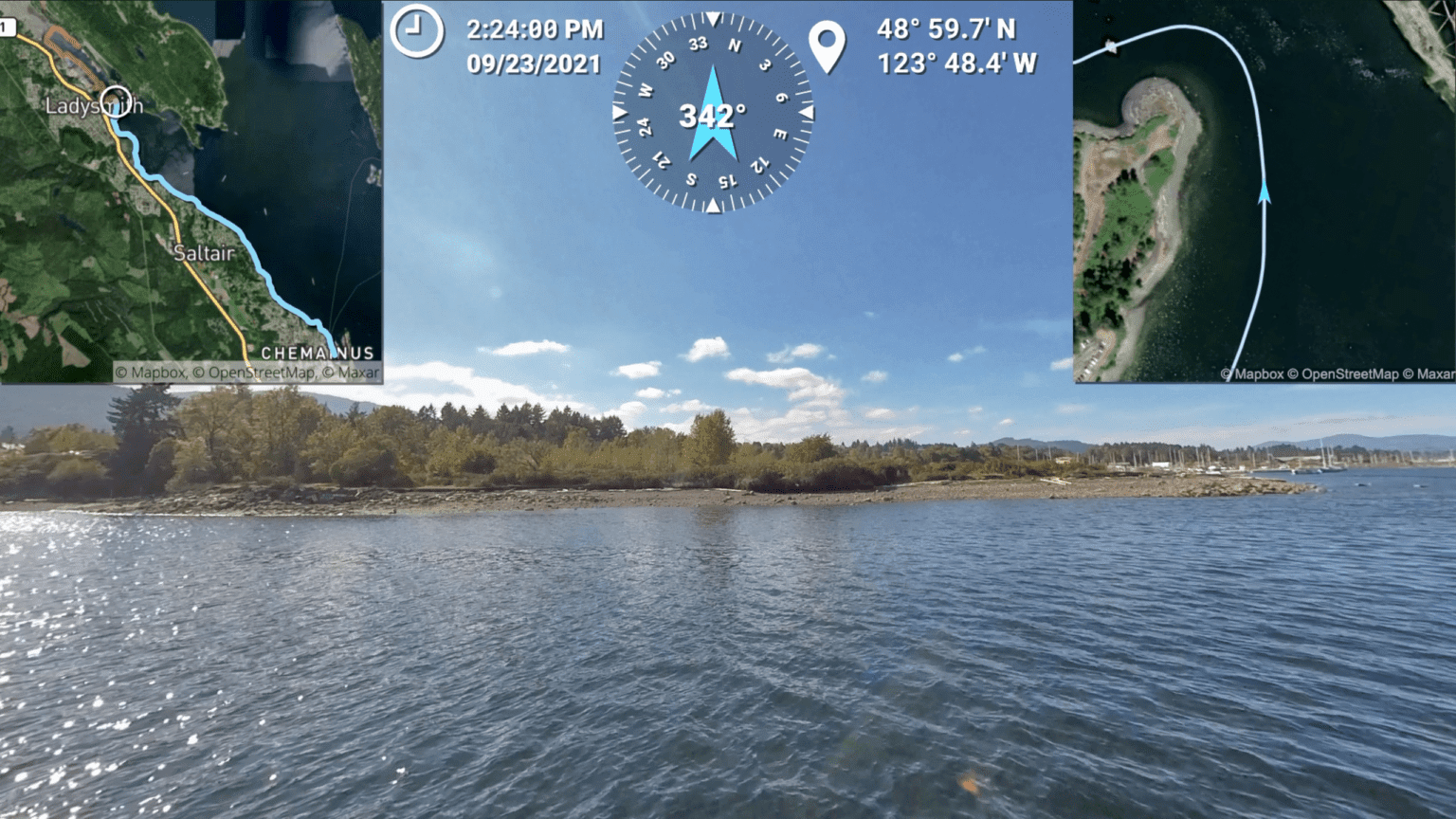 Boat-based Mapping - Resilient Coasts for Salmon